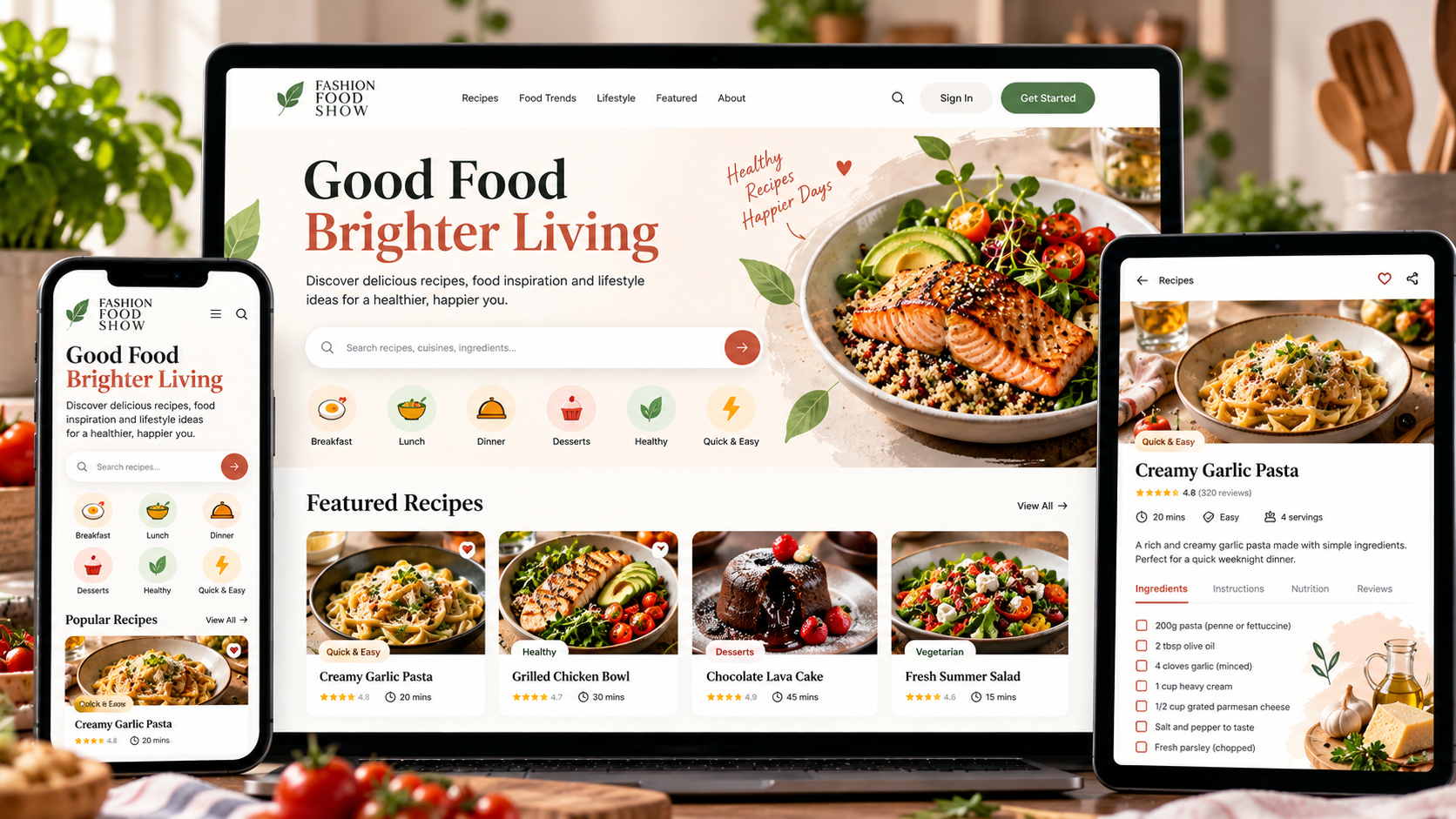 Recipe & Food Discovery Platform